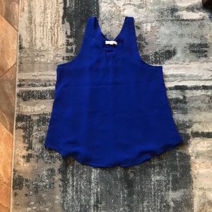 Blue tank top